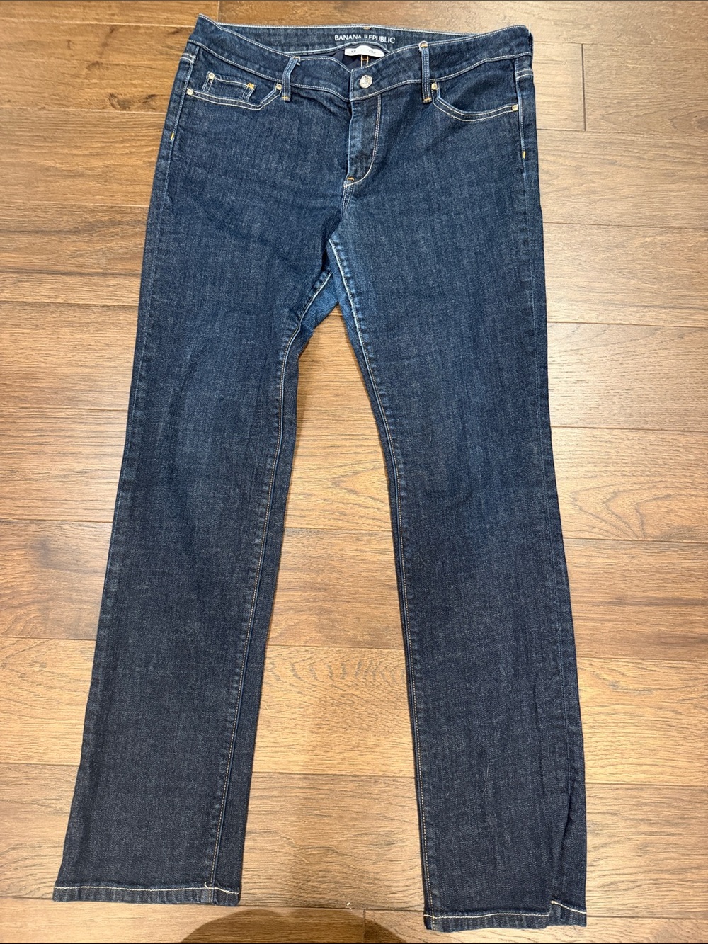 Banana Republic Dark Blue Classic Skinny Jeans Size 12